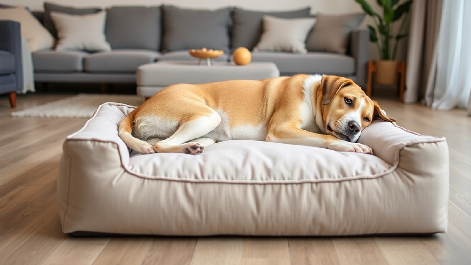cachorro grande cama duravel ortopedica