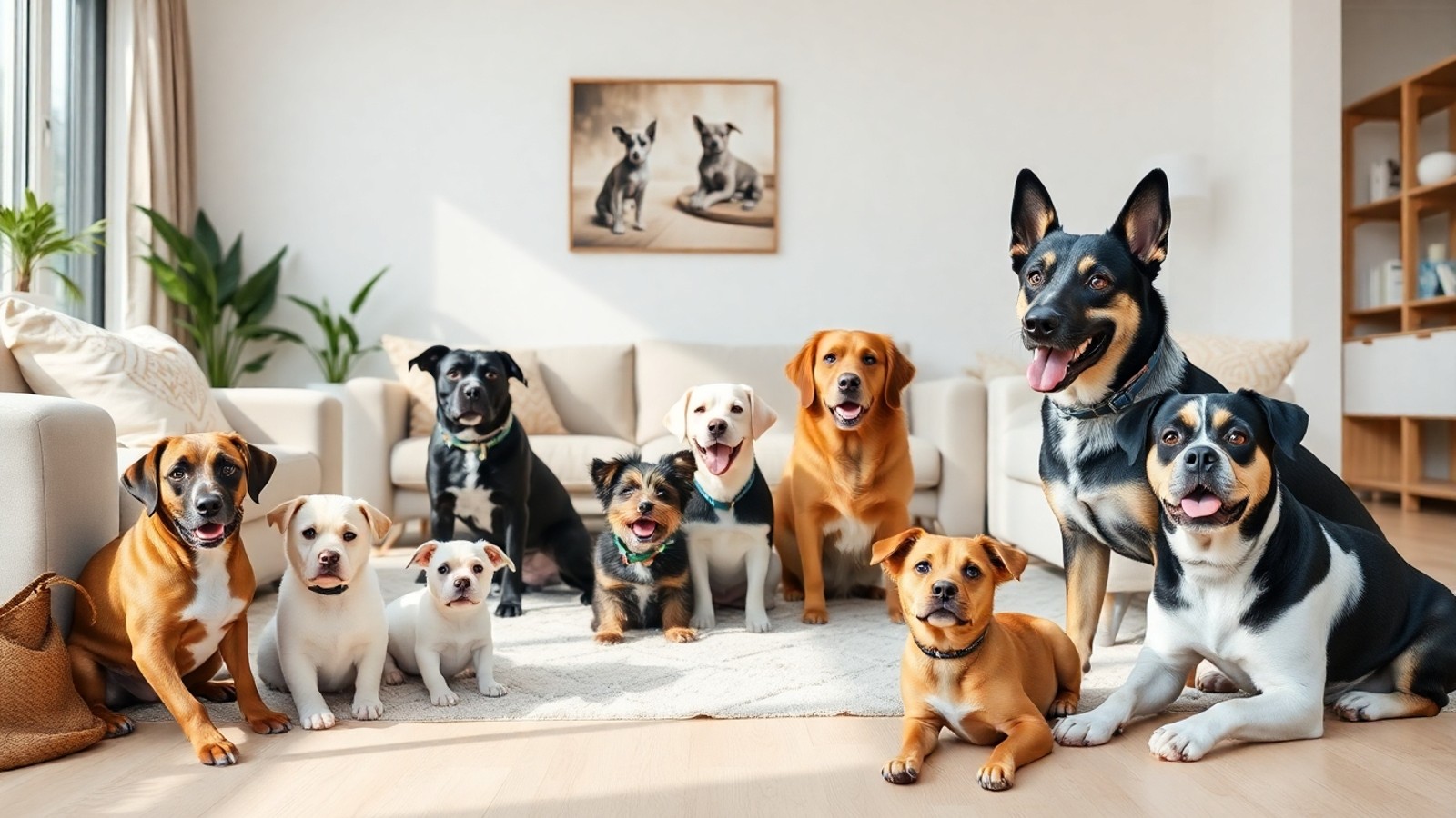 20 racas de cachorro em casa