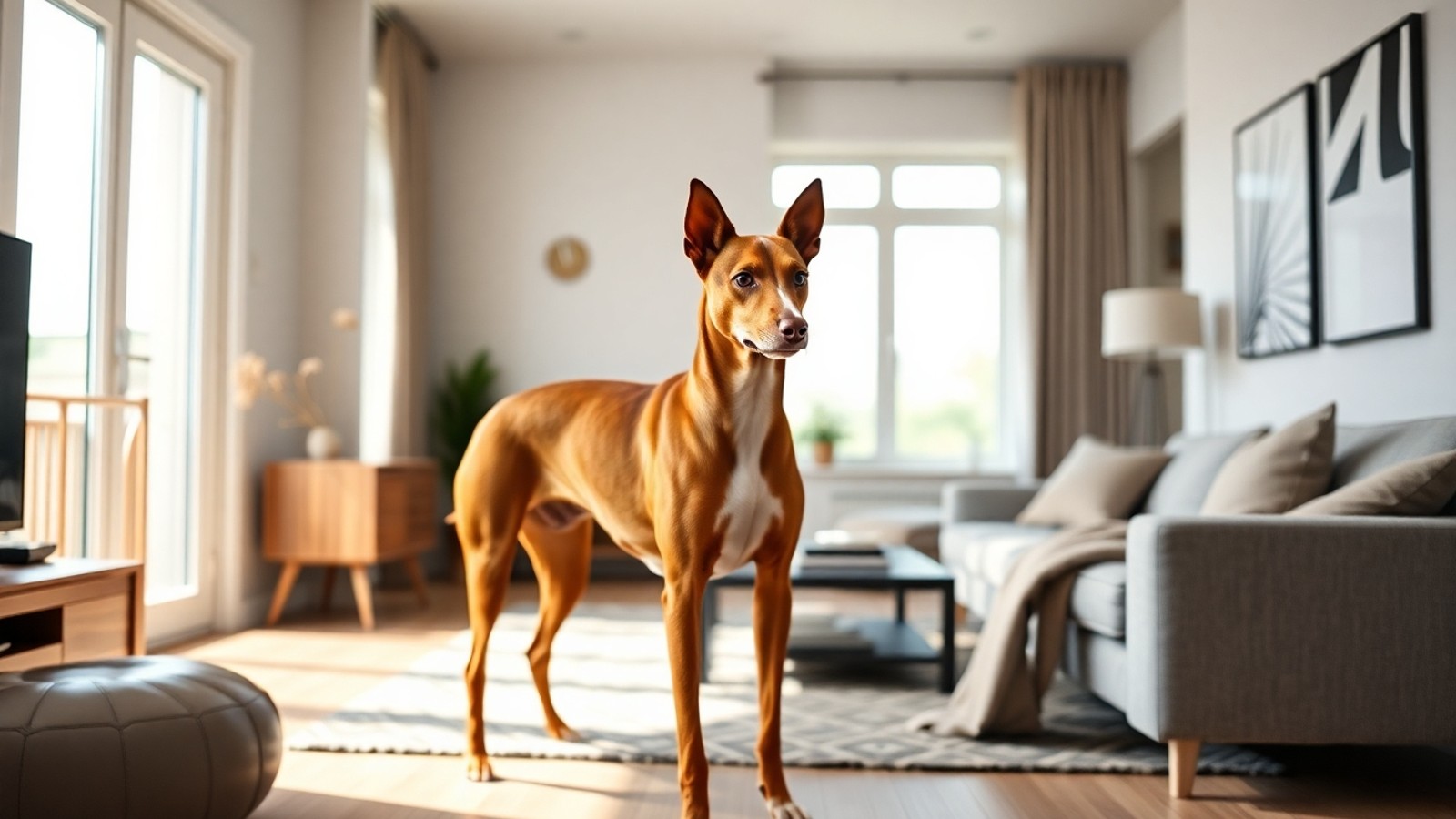 basenji em apartamento