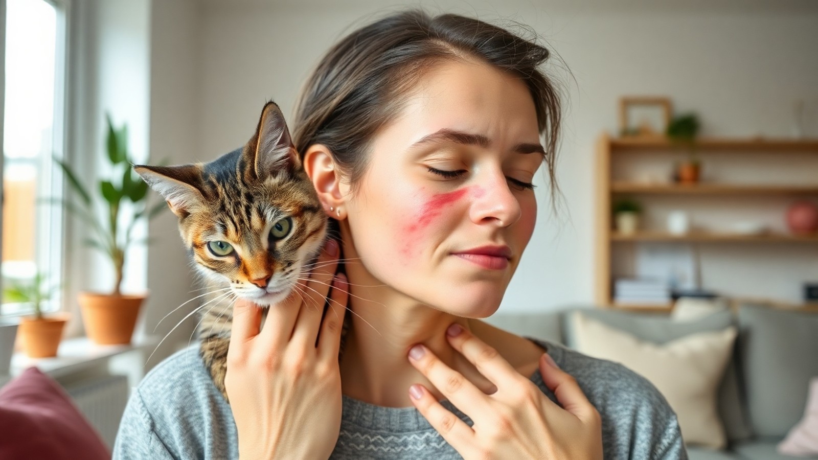 alergia gato pele humana