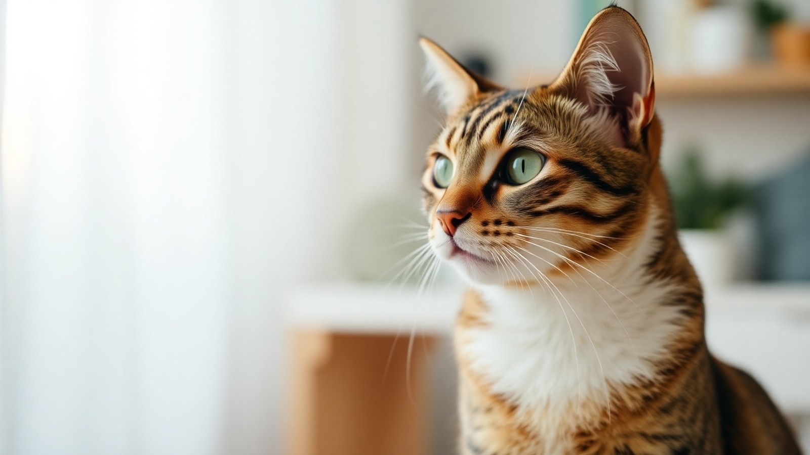 gato macho em casa