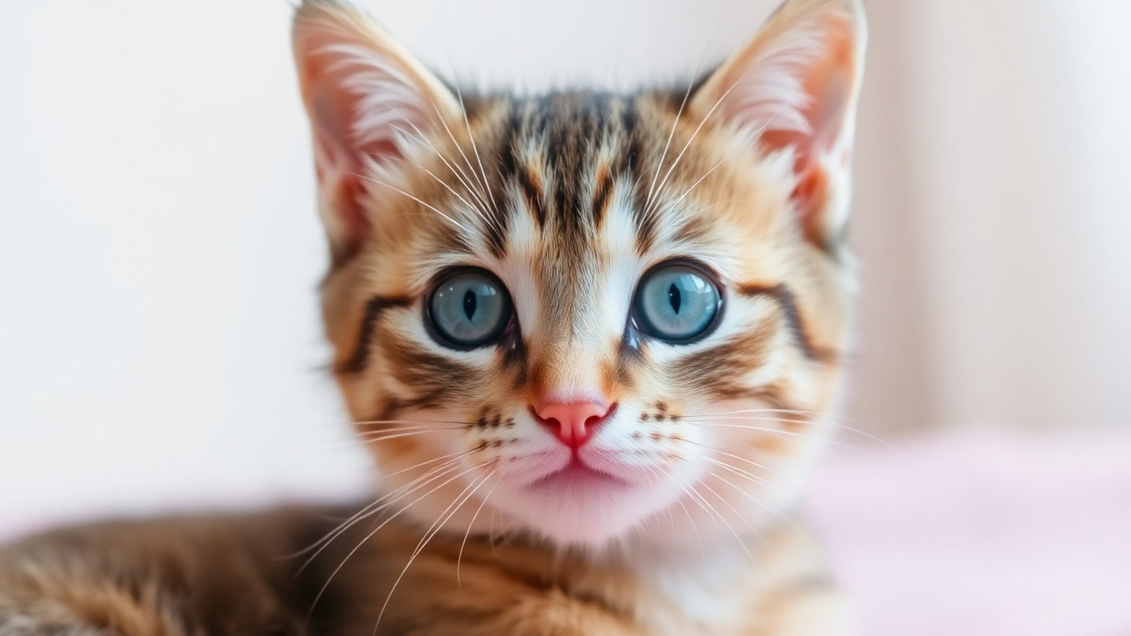kawaii gato foto pastel