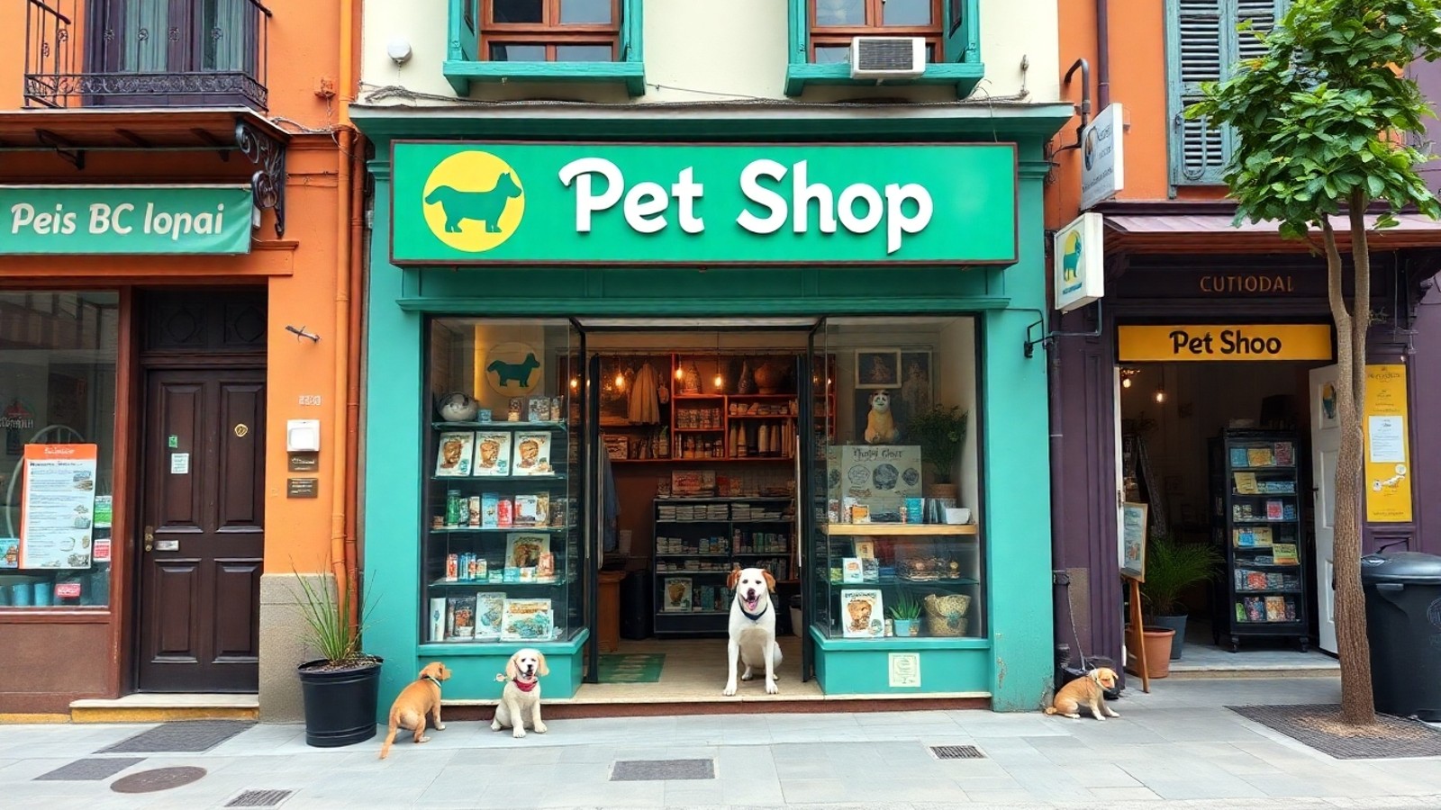 fachada pet shop laranjeiras