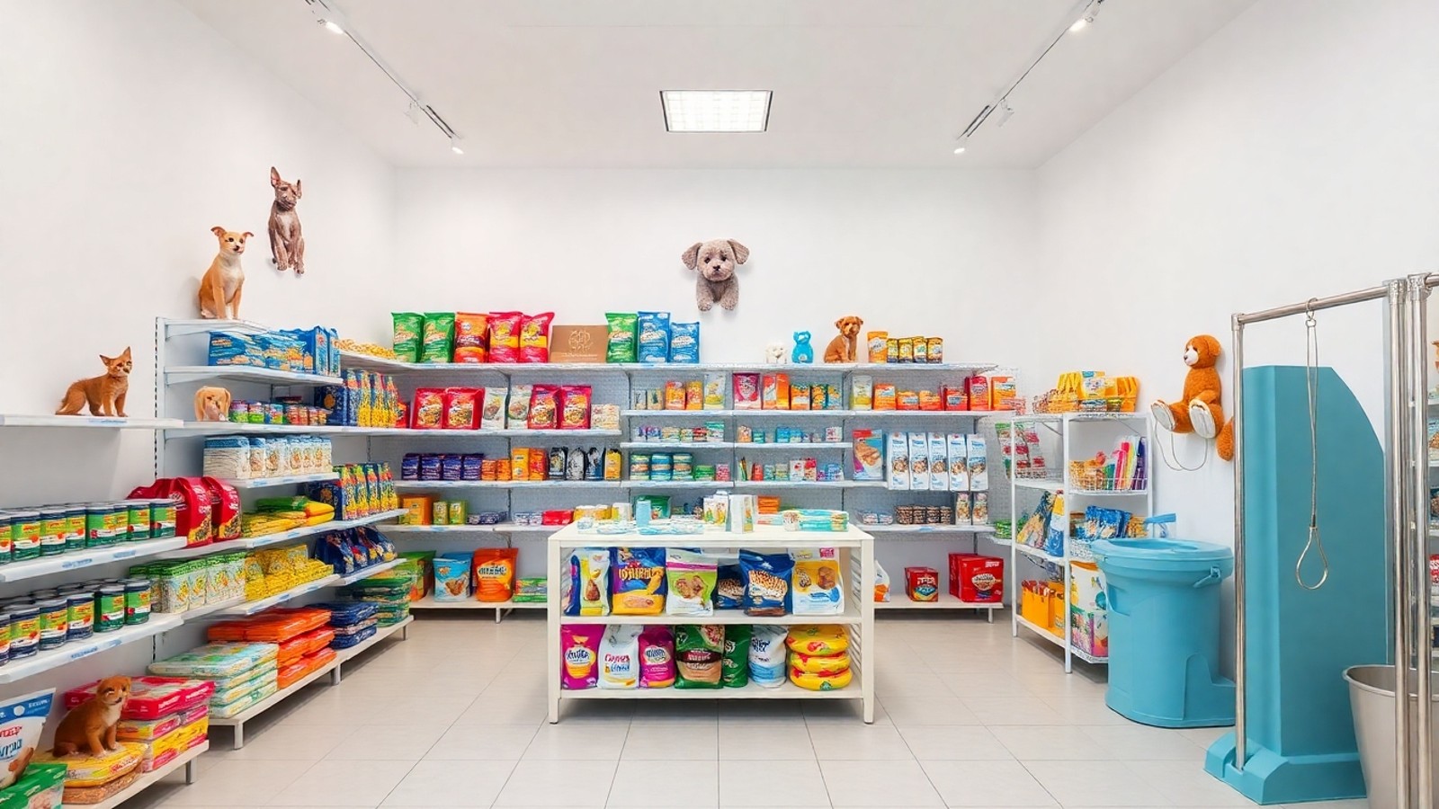 interior pet shop limeira