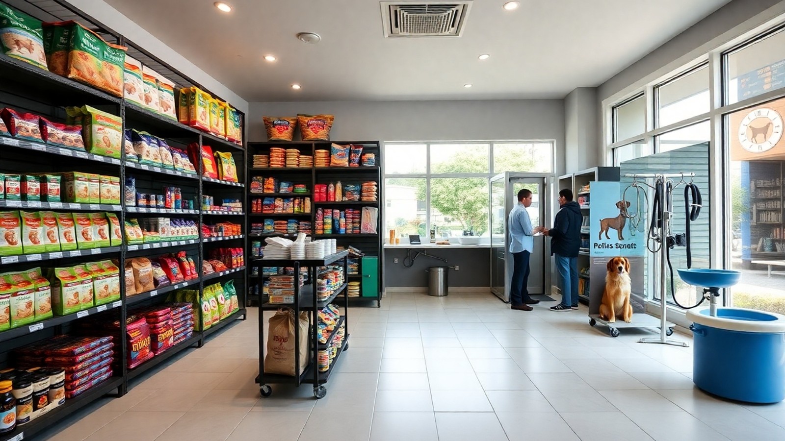 interior pet shop santo andre