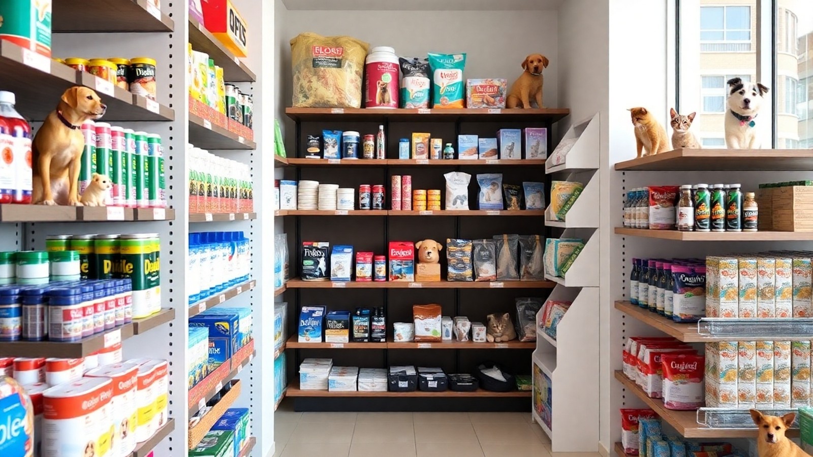 pet shop campinas interior organizado