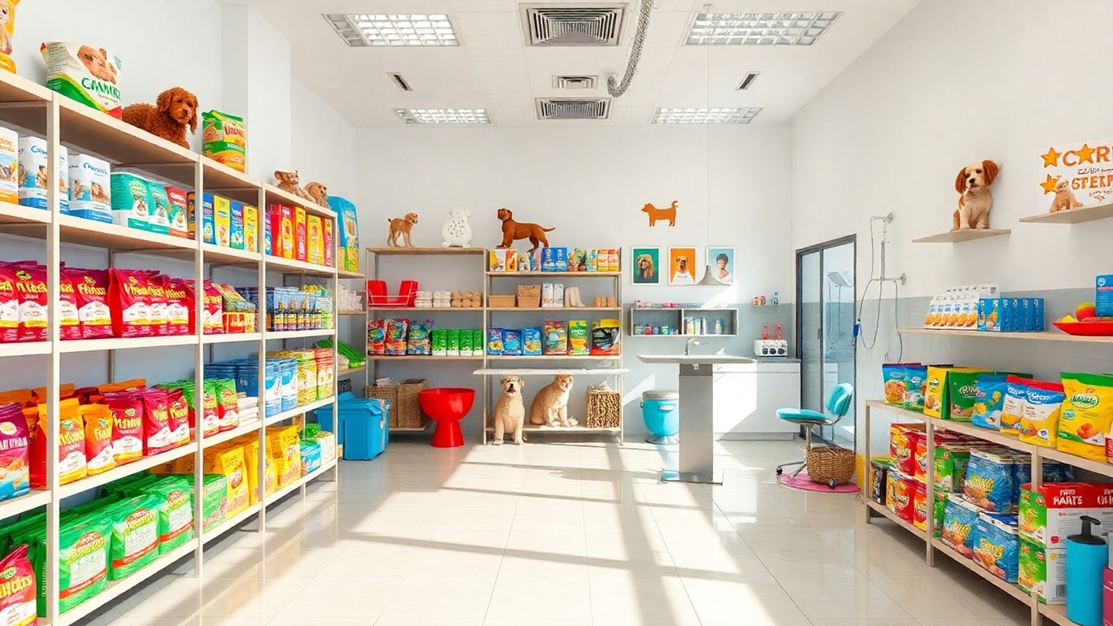 pet shop caxias do sul loja organizada