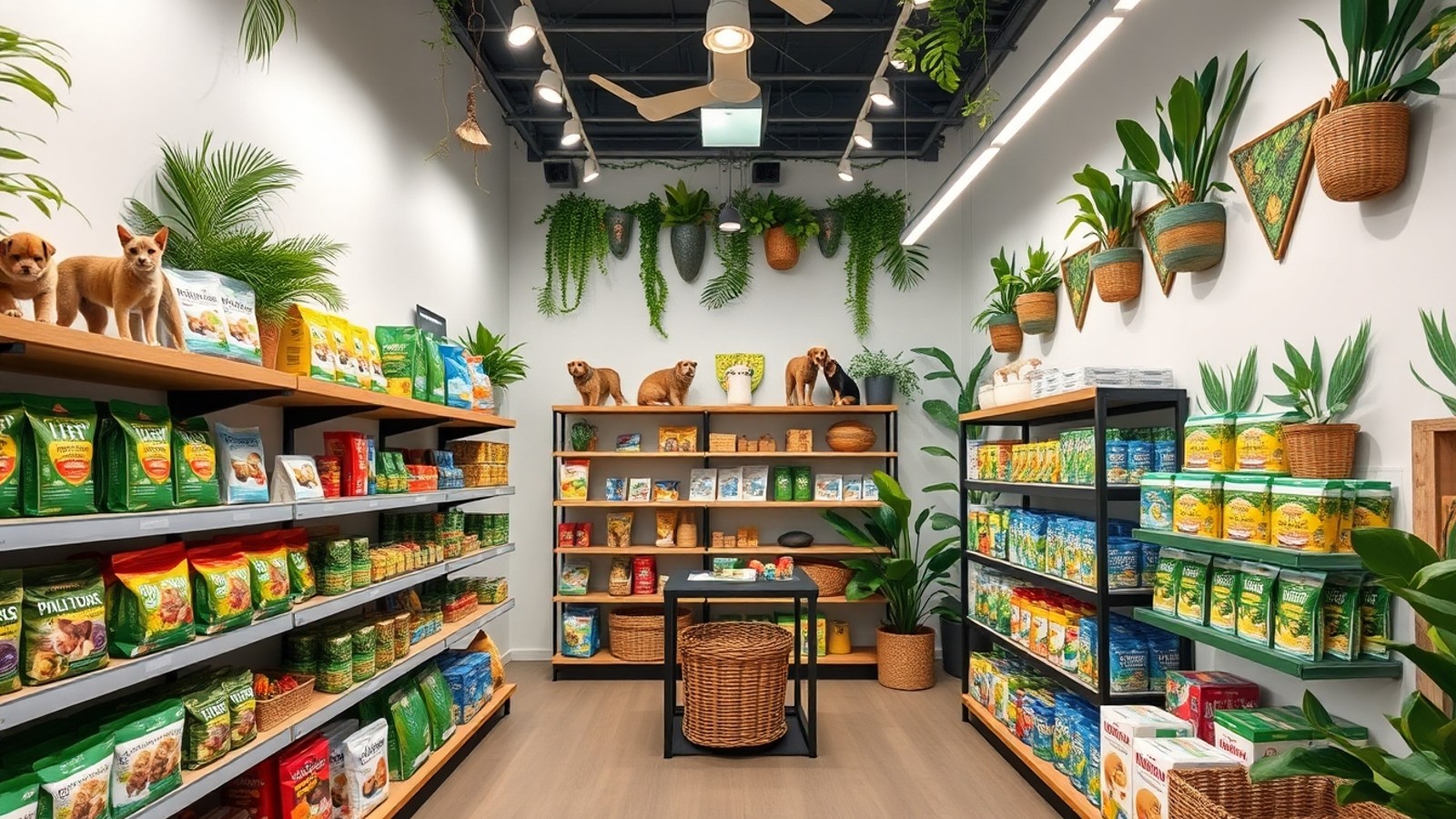 pet shop manaus interior moderno