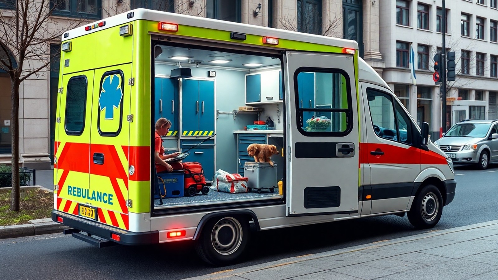 ambulancia veterinaria emergencia urna